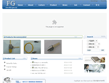 Tablet Screenshot of fiber-grid.com